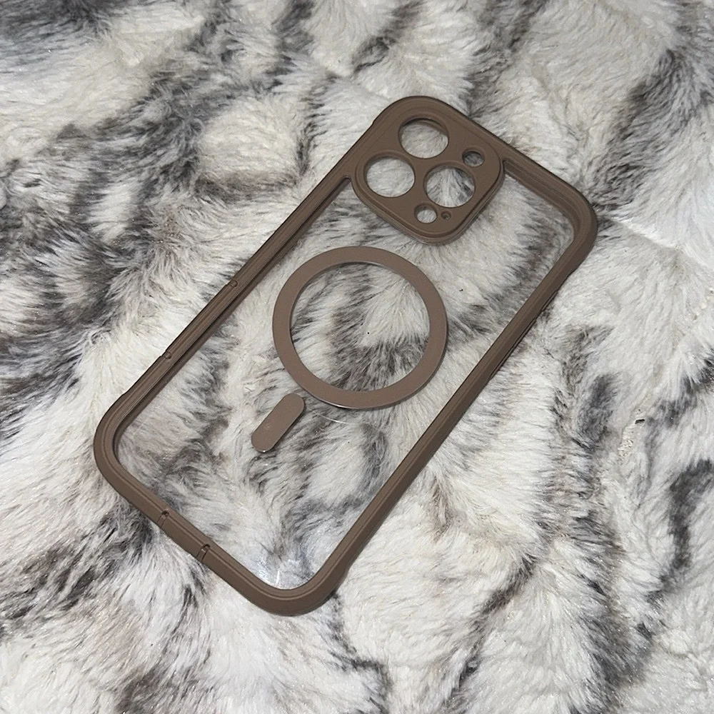 MagSafe Full Body Shockproof Phone case for 16 ProMax,Desert Brown